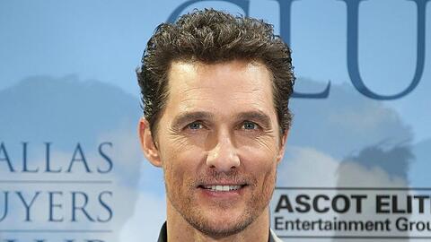 Schauspieler Matthew McConaughey beim Fotocall zu Dallas Buyers Club im Hotel Adlon am 31. Januar 2014 in Berlin