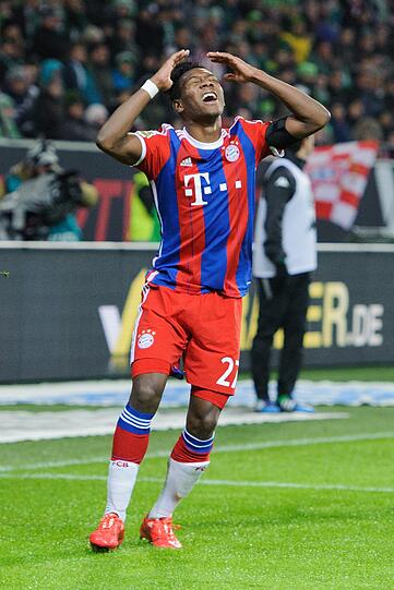 DAVID ALABA - NOTE 5 - Bekam von Pep den Vorzug vor Götze, spielte halblinks. Guter Linksschuss (29.) - gehalten. Nach der Pause defensiver als Bernat. Noch nicht der Alte, der Alaba.