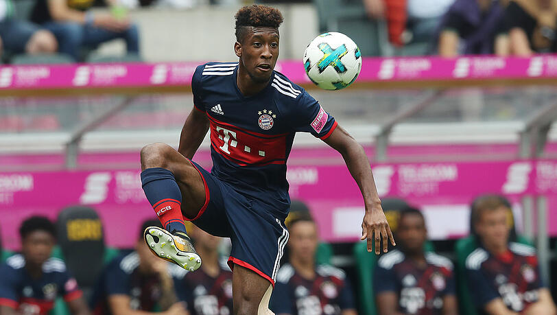Kingsley Coman spielte als 16-Jähriger erstmals für Paris St. Germain in der französischen Ligue 1. Kingsley Coman spielte als 16-Jähriger erstmals für Paris St. Germain in der französischen Ligue 1.