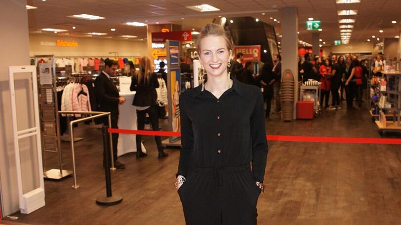 Storemanagerin Desiree Sacher bei der Eröffnung des TK Maxx im Pep.