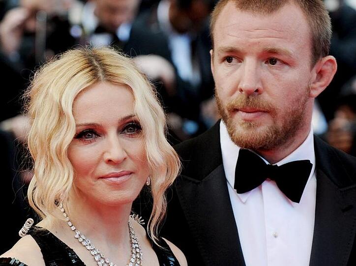 Madonna feiert Wehinachten mit ihrem Ex-Mann Guy Ritchie.
