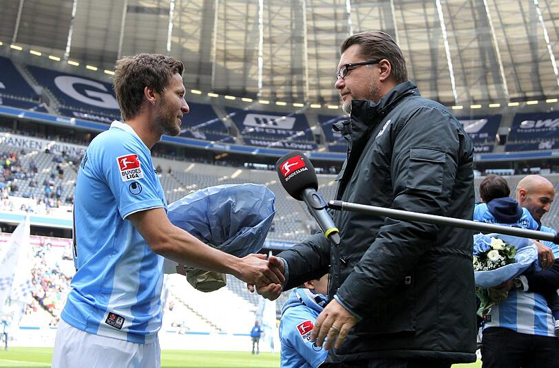 Am Sonntag ist für Lauth bei den Löwen endgültig Schluss. Ob er nochmal spielt?