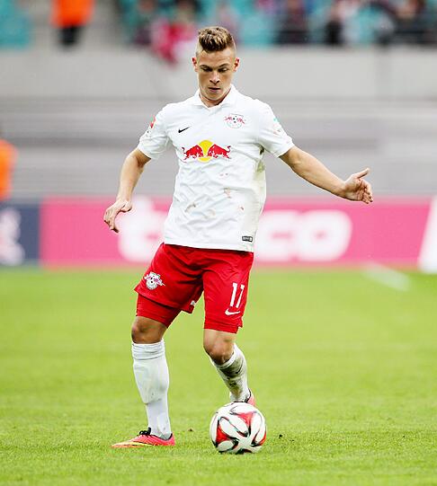 Transfer zum FC Bayern für 7 Millionen Euro: Das ist Joshua Kimmich. Bilder von seinem Einsatz bei RB Leipzig.