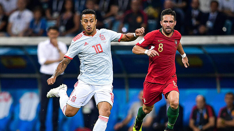 Mit Spanien bei der Fußball-WM 2018: Thiago vom FC Bayern.