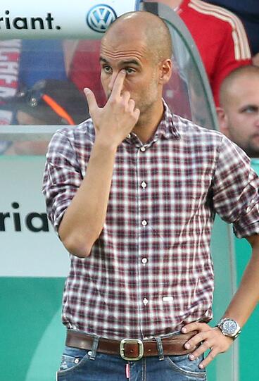 Die Bayern gewinnen souverän gegen den Regionaligisten. Die Bilder vom Spiel