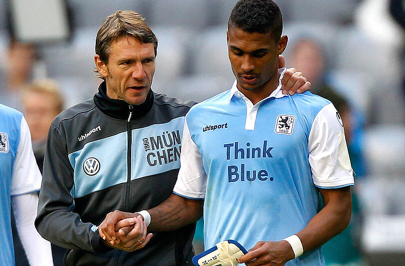 Markus von Ahlen (li.) im Gespräch mit Rubin Okotie.