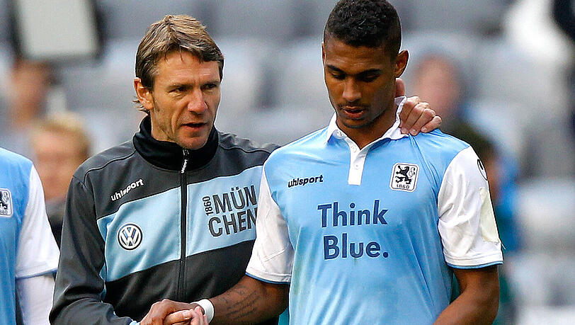Markus von Ahlen (li.) im Gespräch mit Rubin Okotie. Markus von Ahlen (li.) im Gespräch mit Rubin Okotie.
