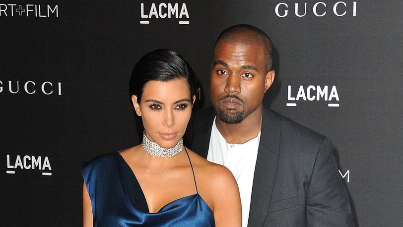 Kim Kardashian und Kanye West im Jahr 2014.