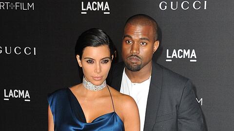Kim Kardashian und Kanye West im Jahr 2014.