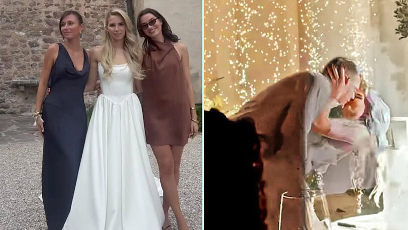 Die AZ zeigt die emotionalsten Bilder der Hochzeit von Anika und Manuel Neuer