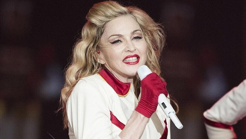 Madonna während ihrer "MDNA Tour" 2012 Madonna während ihrer "MDNA Tour" 2012