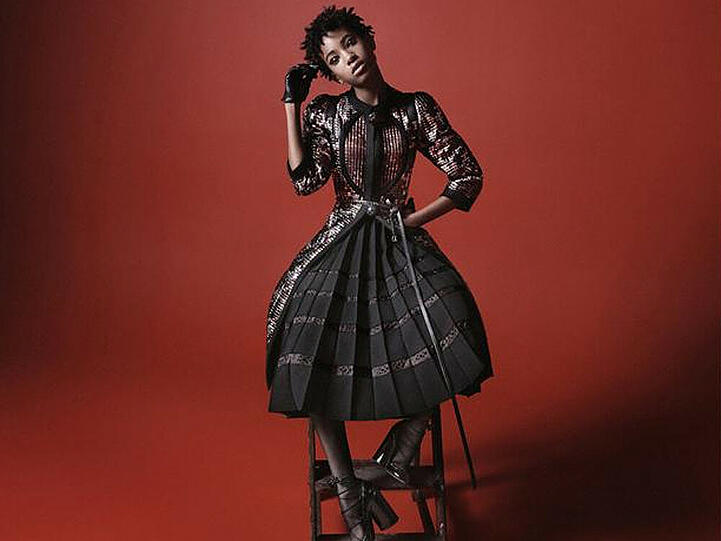 So inszeniert Fotograf David Sims Willow Smith für Marc Jacobs