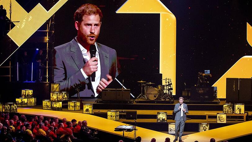 Prinz Harry hat in seiner Rede in Den Haag über Archies Zukunftspläne gesprochen.