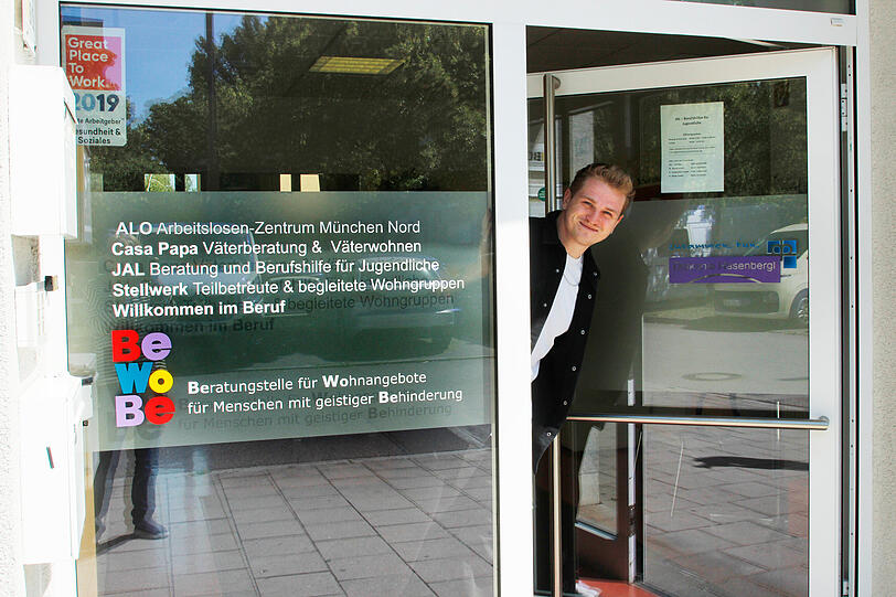 Die "BeWoBe"-Beratungsstelle befindet sich &ndash; zusammen mit anderen sozialen Einrichtungen &ndash; in der Neuherbergstra&szlig;e 104 in Milbertshofen.
