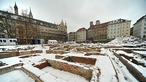 Winterpause für die Grabungen am Marienhof
