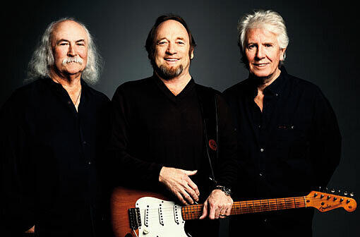 Crosby, Stills & Nash treten am 1. Juli auf dem Tollwood auf.