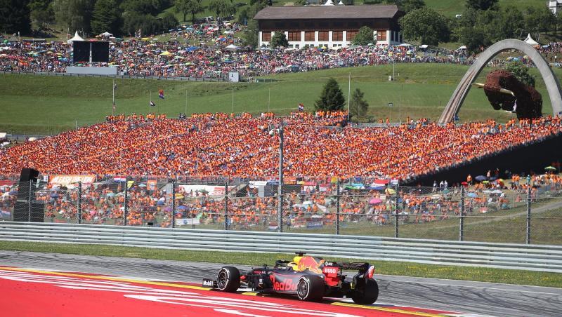 Auf dem Red Bull Ring in Österreich könnte die Formel 1 am 5. Juli in die Restsaison starten. Auf dem Red Bull Ring in Österreich könnte die Formel 1 am 5. Juli in die Restsaison starten.