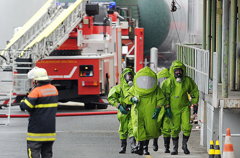 Großeinsatz mit wegen Duftöl: In einem Supermarkt musste die Feuerwehr anrücken (Symbolbild).