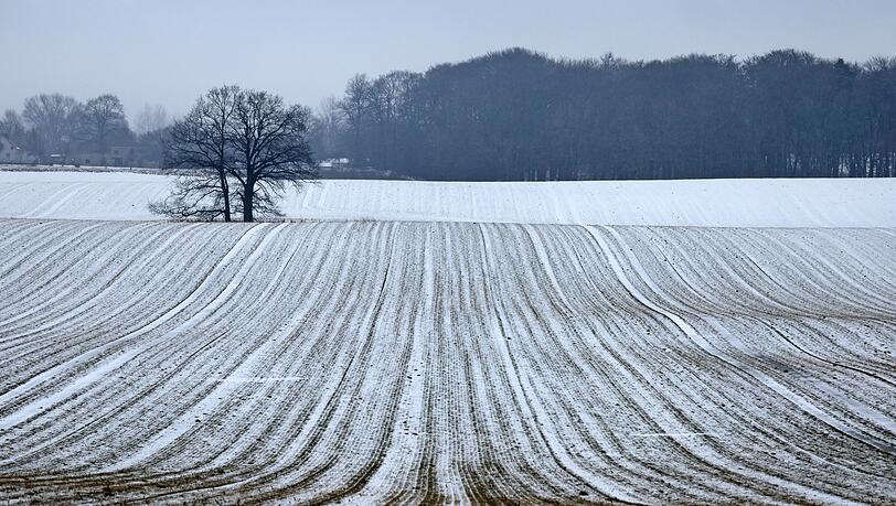 Schnee bis in die Niederungen ist am Samstag f&uuml;r die Mitte und den S&uuml;den vorhergesagt.