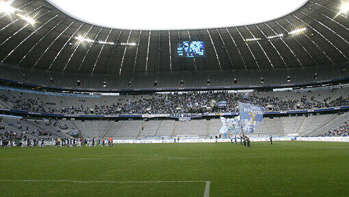 Der TSV 1860 in der Allianz Arena Der TSV 1860 in der Allianz Arena