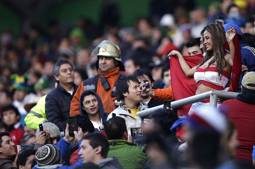 Die verrückten Bilder der Fans bei der Copa America 2015.