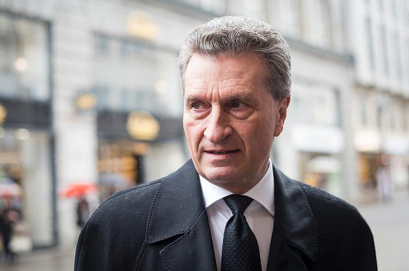 EU-Kommissar und ehemaliger Ministerpräsident von Baden-Württemberg Günther Oettinger