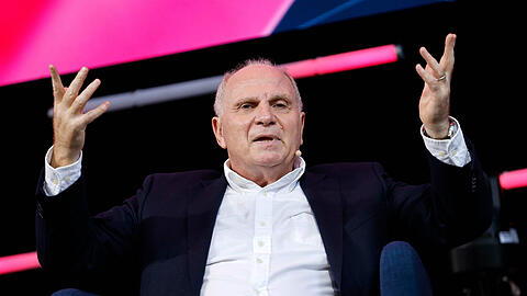 Die Abteilung Attacke des FC Bayern: Uli Hoeneß