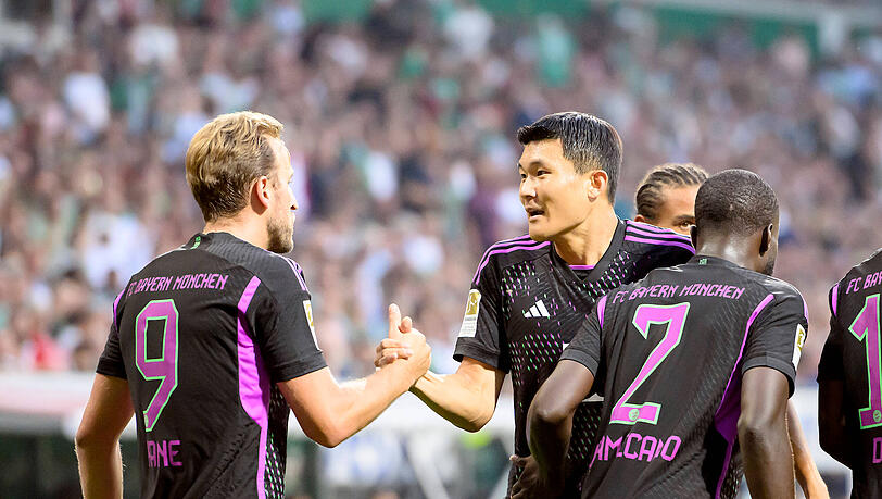 Manchester United wollte sie, der FC Bayern hat sie: Harry Kane (l.) und Kim Min-jae.