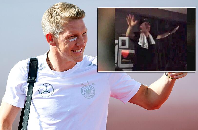 WM-Finalheld Bastian Schweinsteiger polarisiert momentan die Internetgemeinde.
