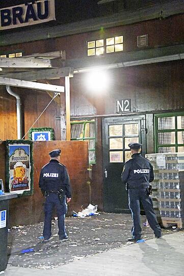 Am Augustiner-Zelt: Tödliche Attacke auf der Wiesn.
