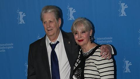 Brian Wilson und Melinda Ledbetter bei einem gemeinsamen Auftritt.
