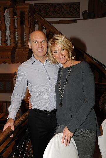Beckenbauer-Sohn Thomas mit seiner Frau Ilona.