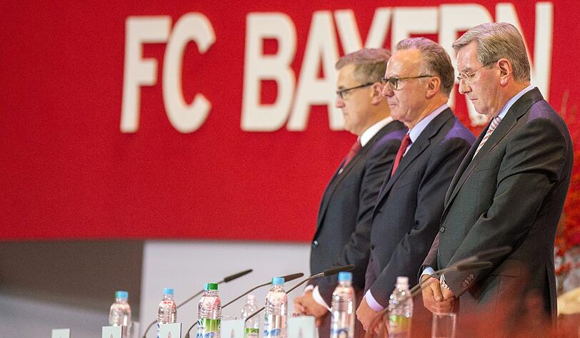 Bilder von der Jahreshauptversammlung des FC Bayern...