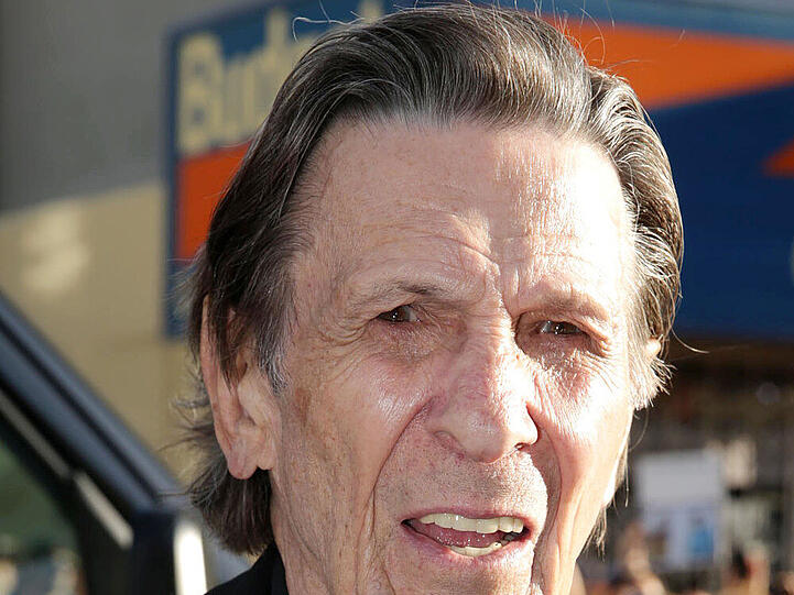 Leonard Nimoy bei der Premiere von "Star Trek Into Darkness" im Mai 2013