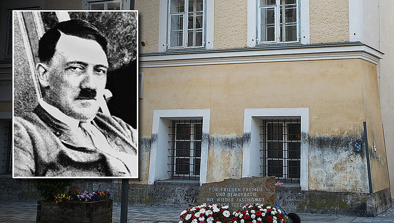 Adolf Hitlers Geburtsthaus in Braunau: Wie neueste Erkenntnisse zeigen, hatte Hitler dort sehr wohl einen jüngeren Bruder. Otto Hitler starb 1892 an einem Wasserkopf. Adolf Hitlers Geburtsthaus in Braunau: Wie neueste Erkenntnisse zeigen, hatte Hitler dort sehr wohl einen jüngeren Bruder. Otto Hitler starb 1892 an einem Wasserkopf.
