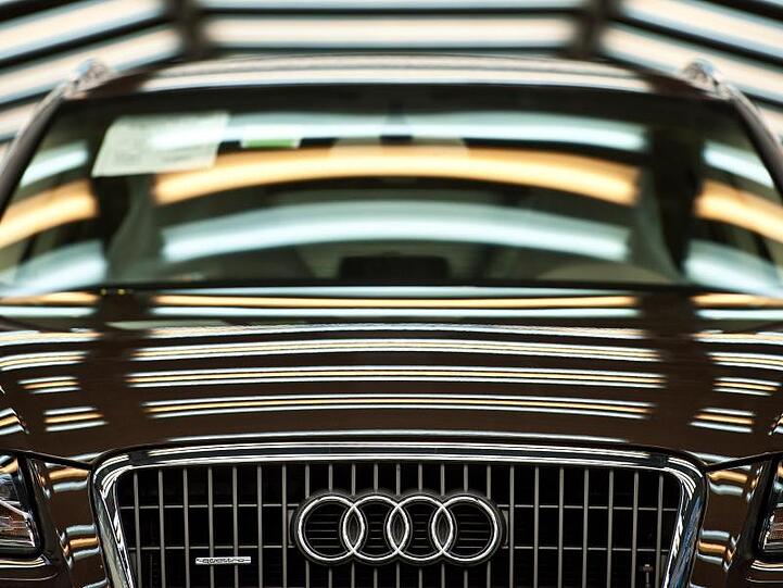 Ein Audi Q5 steht in der Produktion. Foto: picture alliance / dpa/Symbolbild