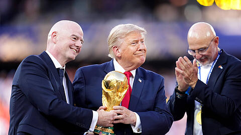 Bef&uuml;rworter des WM-Verkaufs: Fifa-Pr&auml;sident Gianni Infantino.