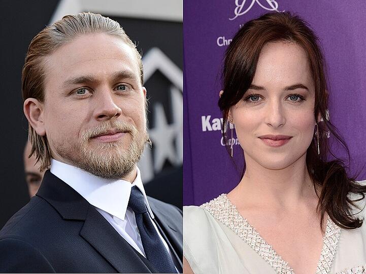 Die "Shades of Grey"-Darsteller: Charlie Hunnam und Dakota Johnson