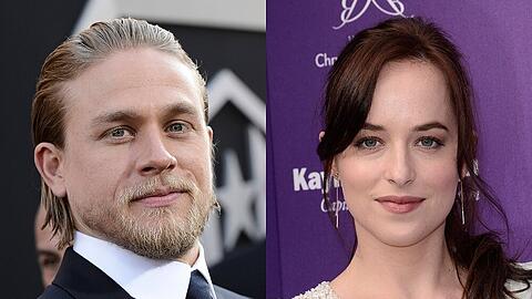Die "Shades of Grey"-Darsteller: Charlie Hunnam und Dakota Johnson