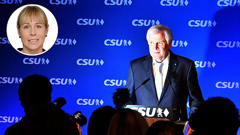 "Rechte Flanke schließen" und gleichzeitig mit den Grünen koalieren. Wie will Seehofer das schaffen, fragt sich Natalie Kettigner.