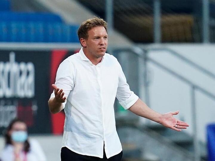 Leipzigs Trainer Julian Nagelsmann rechnet nicht mehr mit einem Verbleib von Timo Werner.