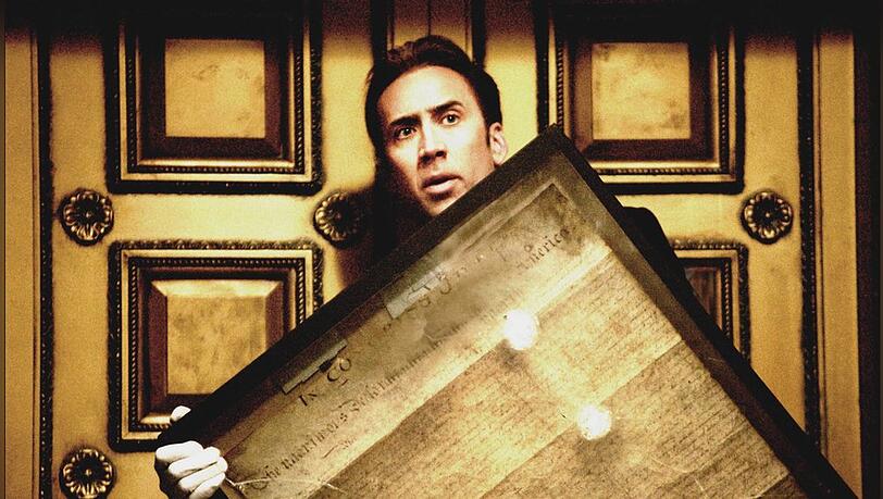 Nicolas Cage in "Das Verm&auml;chtnis der Tempelritter" von 2004.