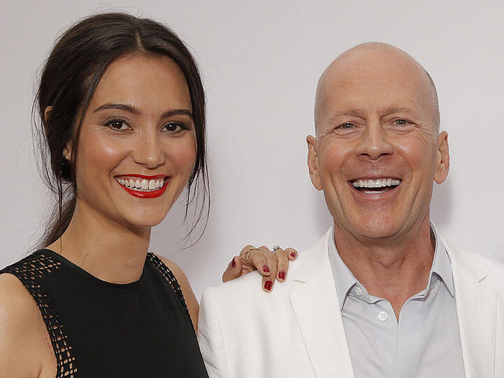 Haben gut lachen: Emma Heming und Bruce Willis sind erneut Eltern geworden