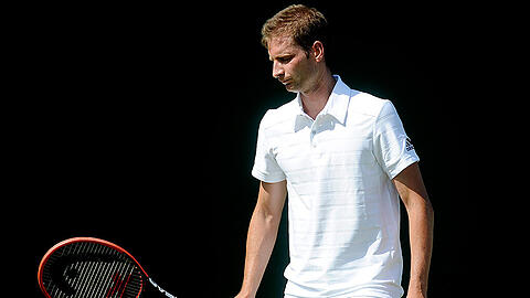 Florian Mayer muss jetzt erst einmal seine Verletzung auskurieren.