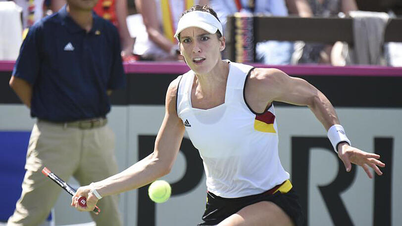 Andrea Petkovic trifft nun auf Angelique Kerber.
