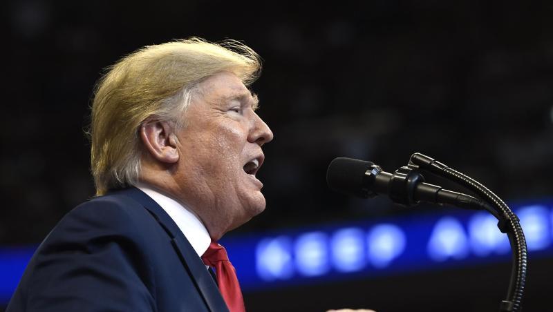 Donald Trump, hier bei einer Wahlkampfveranstaltung, ist gegen weitere Weltbankkredite für Peking. Donald Trump, hier bei einer Wahlkampfveranstaltung, ist gegen weitere Weltbankkredite für Peking.