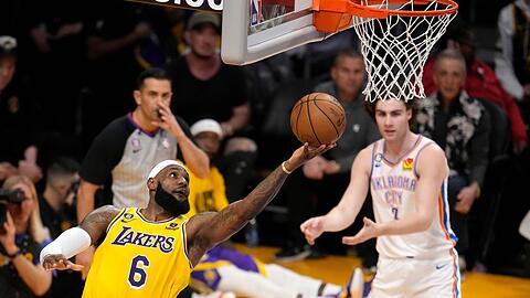 LeBron James spielt seine 20. NBA-Saison.