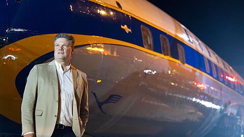 Wolfgang von Richthofen leitet das Projekt eines neuen Besucherzentrums der Lufthansa.