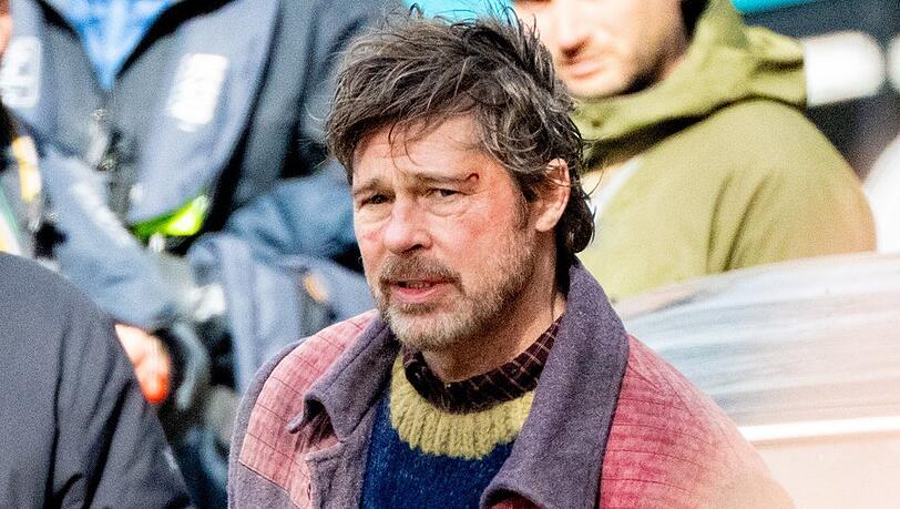 Brad Pitt in Amsterdam.