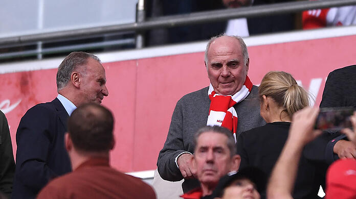 Beim FC Bayern wieder am Steuer: Karl-Heinz Rummenigge (l.) und Uli Hoeneß.